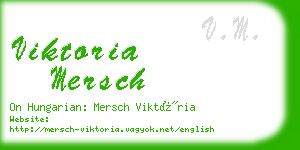 viktoria mersch business card